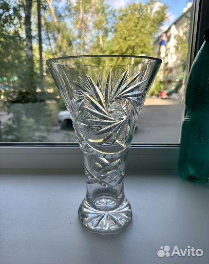 Хрустальная ваза, кубок 1.5 л СССР
