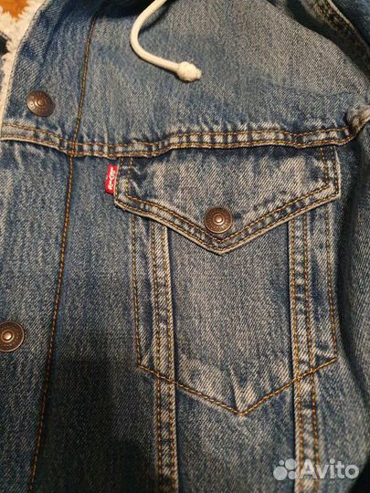 Мужская джинсовая куртка Levis Jean Jacket Sherpa