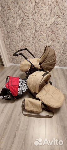 Коляска 2 в 1 adamex nitro