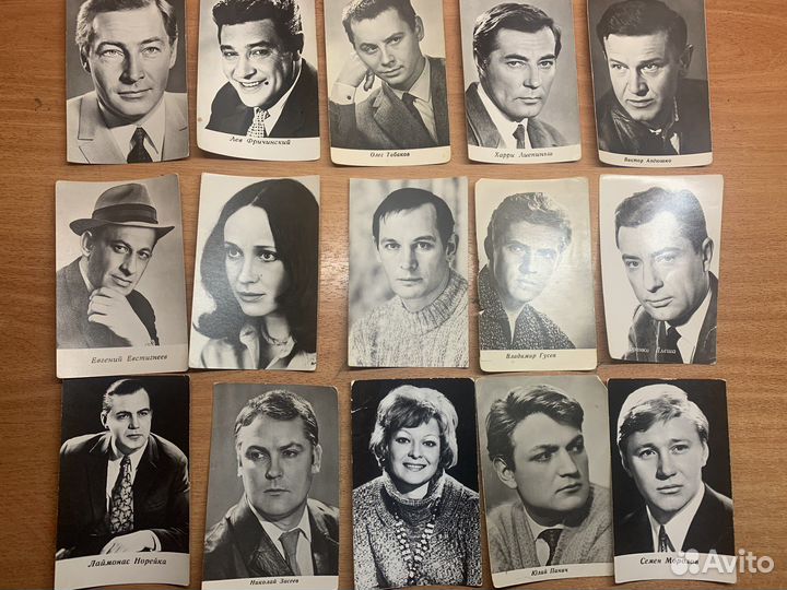 Фото советских артистов