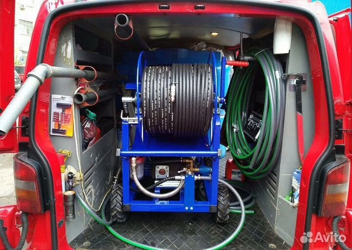 Прочистка труб гидродинамическая