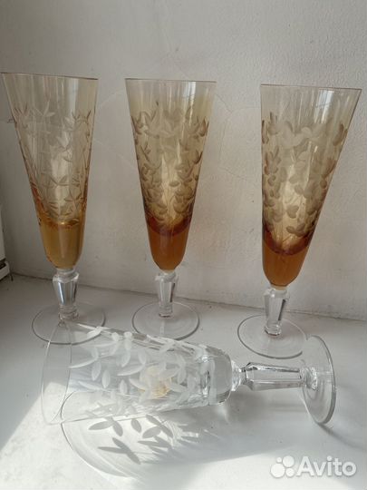 Много Цветной хрусталь и стекло СССР