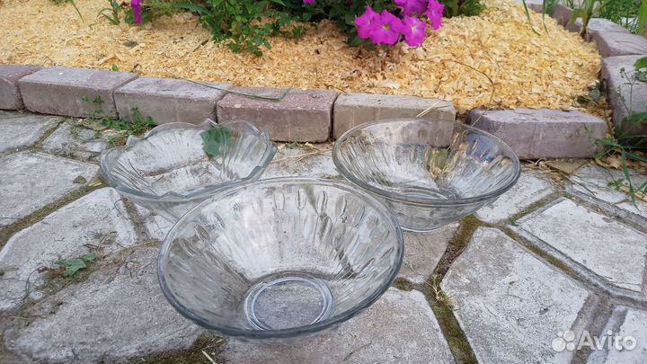 Салатники, салатницы. Тяжёлые, СССР