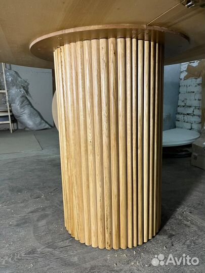 Стол круглый раскладной