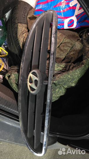 Решетка hyundai Акцент