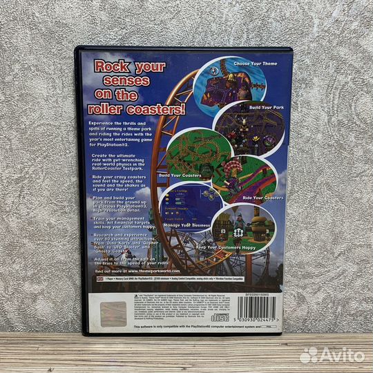 Theme Park World (Мануал) на PS2
