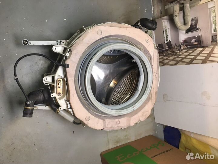 Бак в сборе стиральной машины bosch maxx 4,5