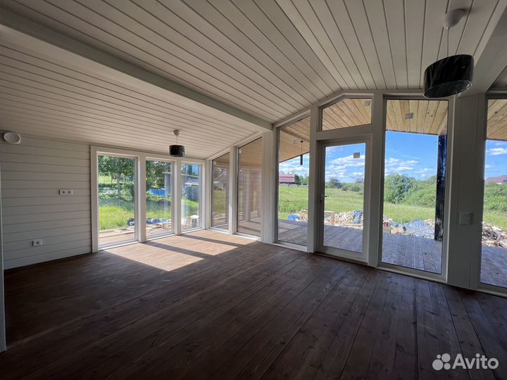 Каркасный дом под ключ барнхаус