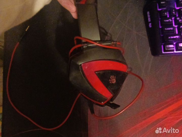 Наушники с микрофоном A4 Bloody G500