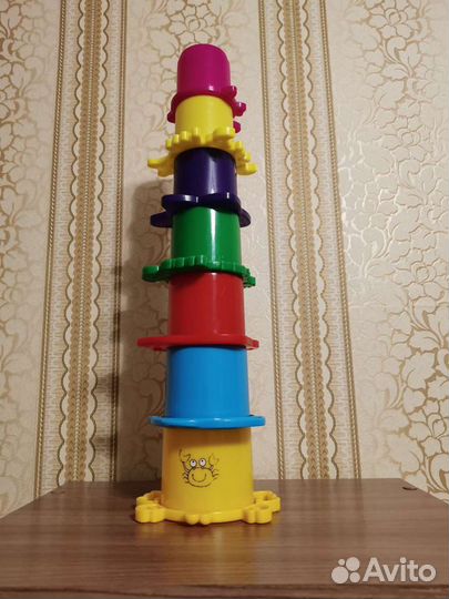 Пирамидка развивающая Maman