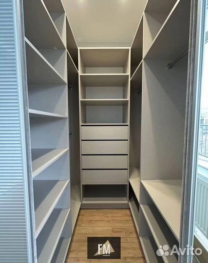 Гардеробная от производителя в рассрочку