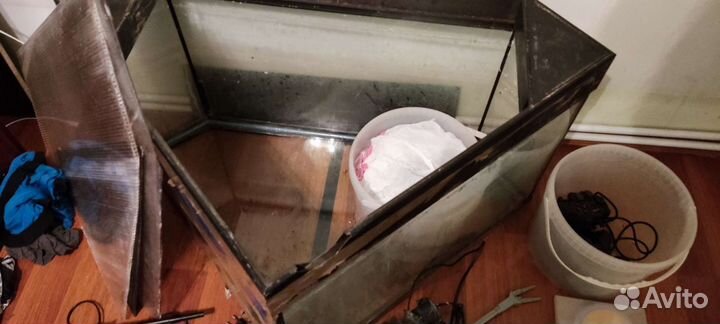 Аквариум 120 л + принадлежности