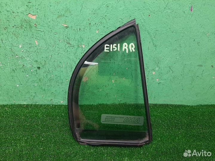 Стекло (форточка) заднее правое Honda Civic 4D (F