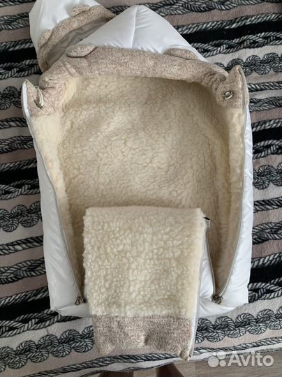 Зимний конверт в коляску
