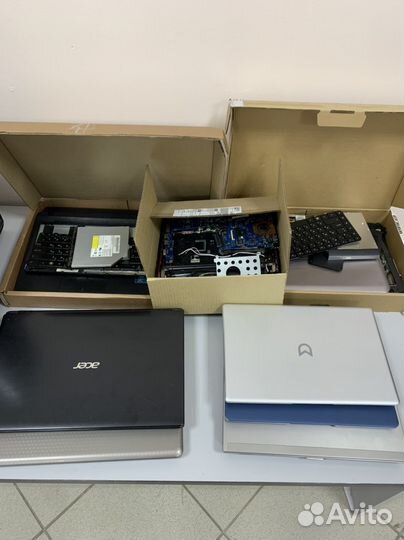 Ноутбуки в разборе