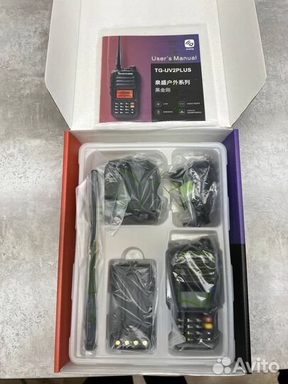 Рация Quansheng TG-UV 2 plus Супергетеродин