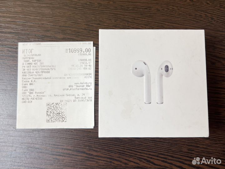 Кейс для airpods 2 бу