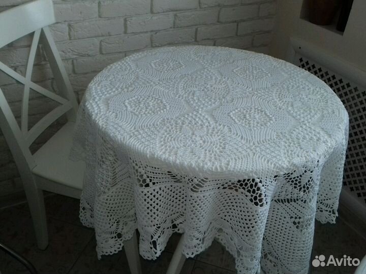 Скатерть крючком