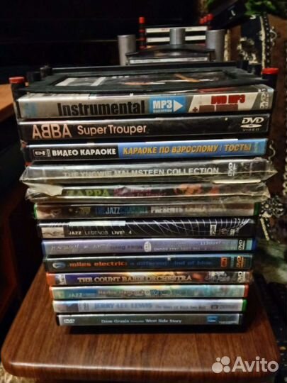 DVD диски музыка фильмы