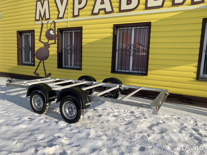 Прицеп-платформа 3,5*1,9м универсальный б/колёс