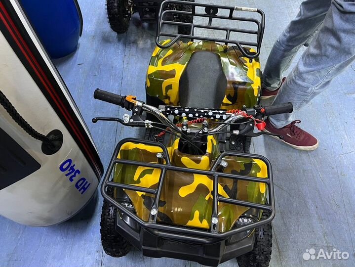 Квадроцикл Tiger Mini 49 Б/У желтый камуфляж