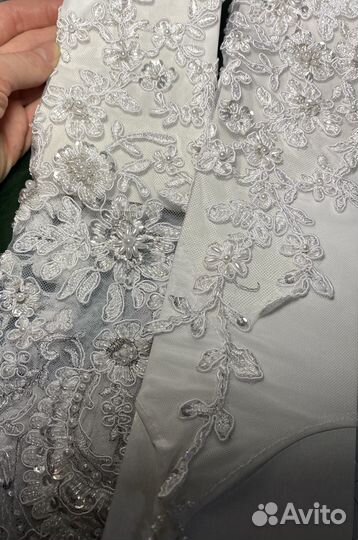 Митенки свадебные перчатки длинные