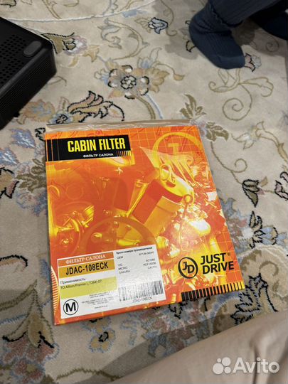 Воздушный и салонный фильтр на Toyota Prado 150