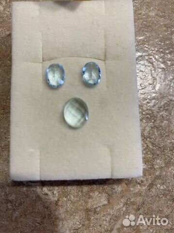 Камни Топазы натуральные ювелирные 3 шт в наличии