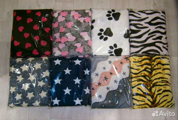 Пледы новые