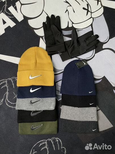 Шапка, Рюкзак, Перчатки Nike