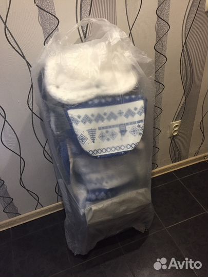 Детские санки коляска