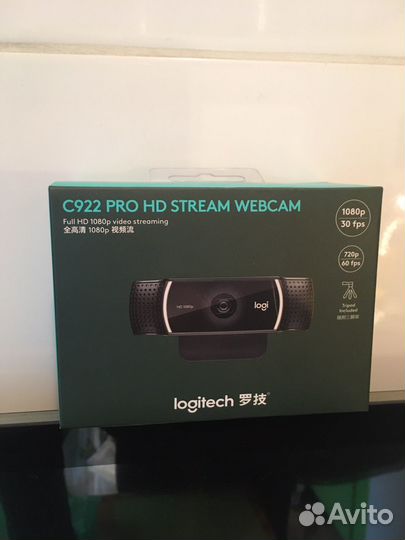 Веб-камера Logitech c922 pro