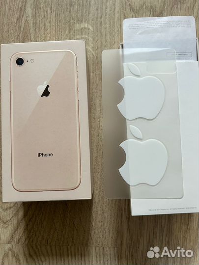 Коробка от iPhone 8 Gold 64гб