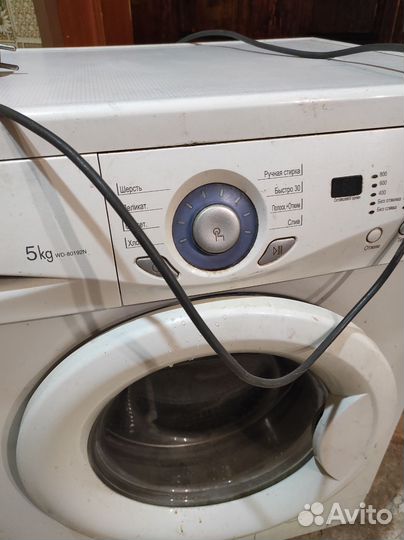 Стиральная машина бу lg 5 кг
