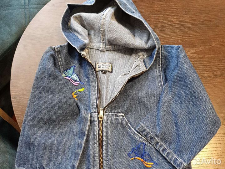 Джинсовая куртка для девочки