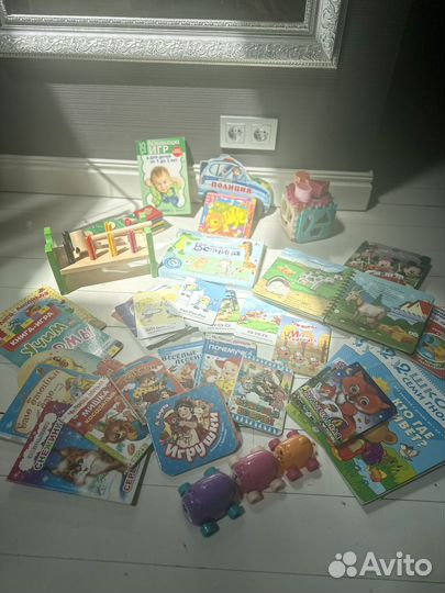 Книжки, развивающие игрушки до 3 лет