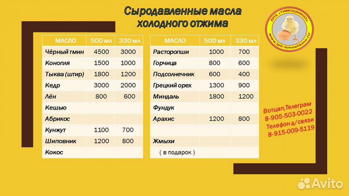 Кедровое масло холодного отжима