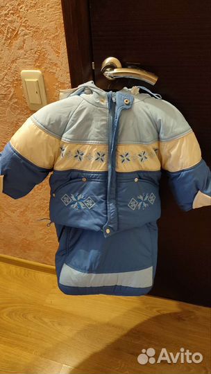 Зимний комбинезон трансформер для мальчика