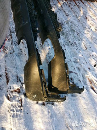 Юбка заднего бампера SsangYong Actyon