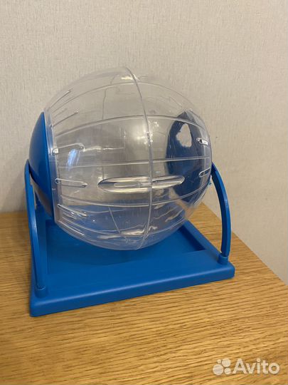 Шар на подставке для грызунов/хомяка, 18,5 см