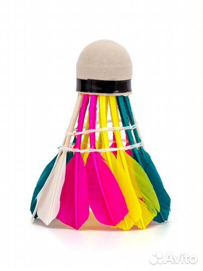 Набор воланчиков перьевых 6 штук