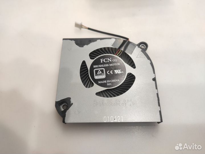 Вентилятор для ноутбука Acer AN515-55 GPU открыт