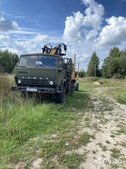 КамАЗ 43101 с КМУ, 1990