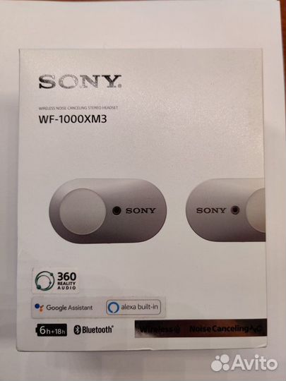 Наушники sony wf 1000xm3