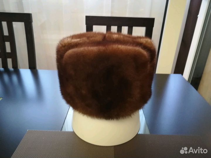 Шапка норковая мужская