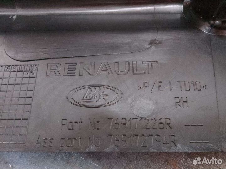 Накладка стойки задняя правая Renault Arkana