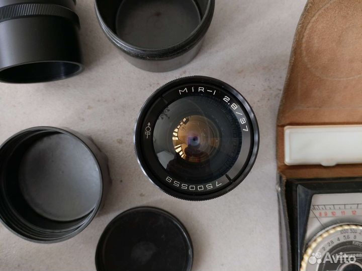 Набор фотолюбителя полупрофессионала СССР