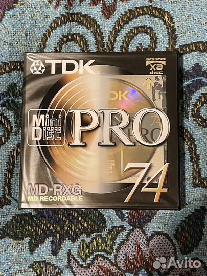 Минидиск TDK PRO MD-RXG новый запечатанный