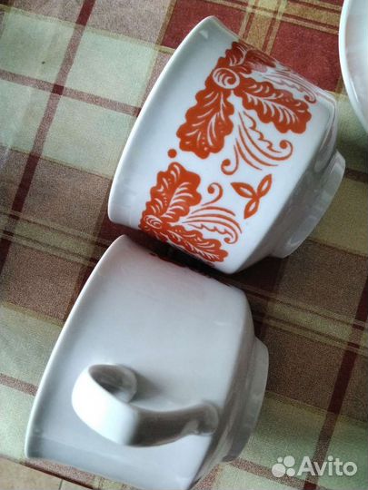 Сервиз чайный Новый Дулево винтаж 1993 г