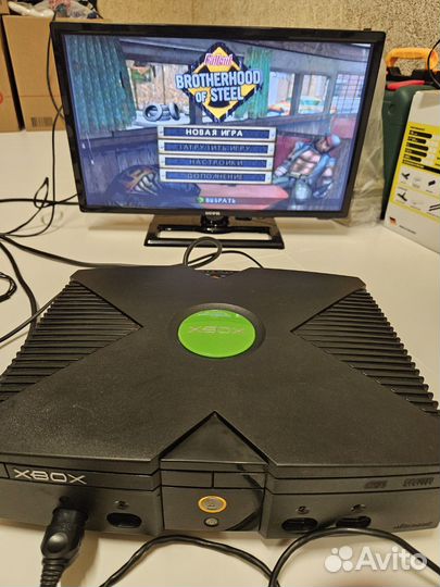 Xbox Original + 13 дисков Отличных игр